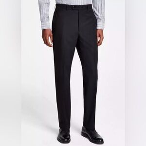 Michael Kors "Marvin" Men's Classic Fit Stretch Black Suit Dress Pants 38Wx32L